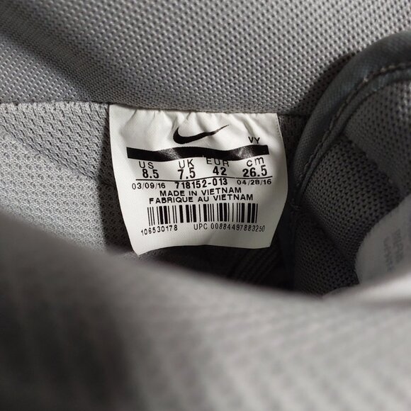 Nike Air Force 1 LV8 Dream Team Metallic Silver Low Sneaker Good Cond - 8.5 - Picture 12 of 12